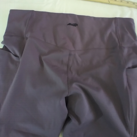 Avia purple women's purple stretchy yoga pants size xxxl - Picture 8 of 9